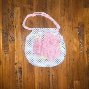 Kate Mack Polka Dot Flower Purse